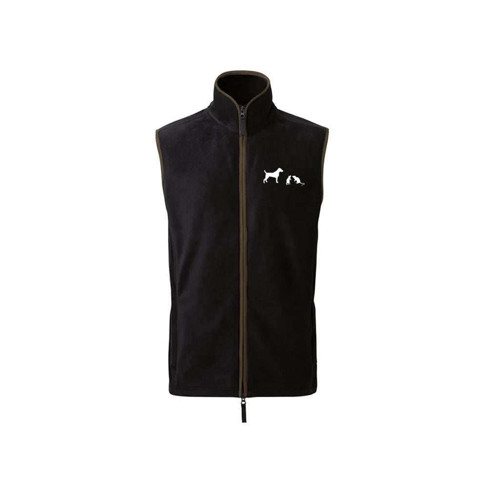 Terrier - Embroidered fleece gilet - PRE-ORDER
