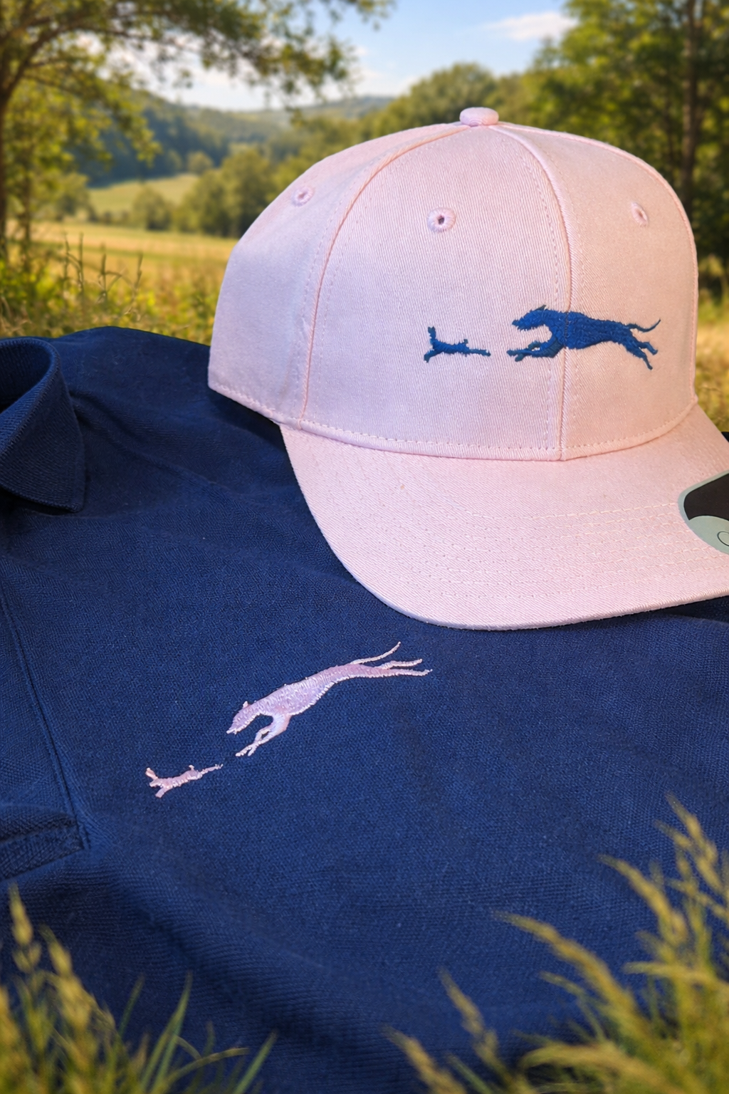 Women’s Embroided Lurcher Polo Shirt