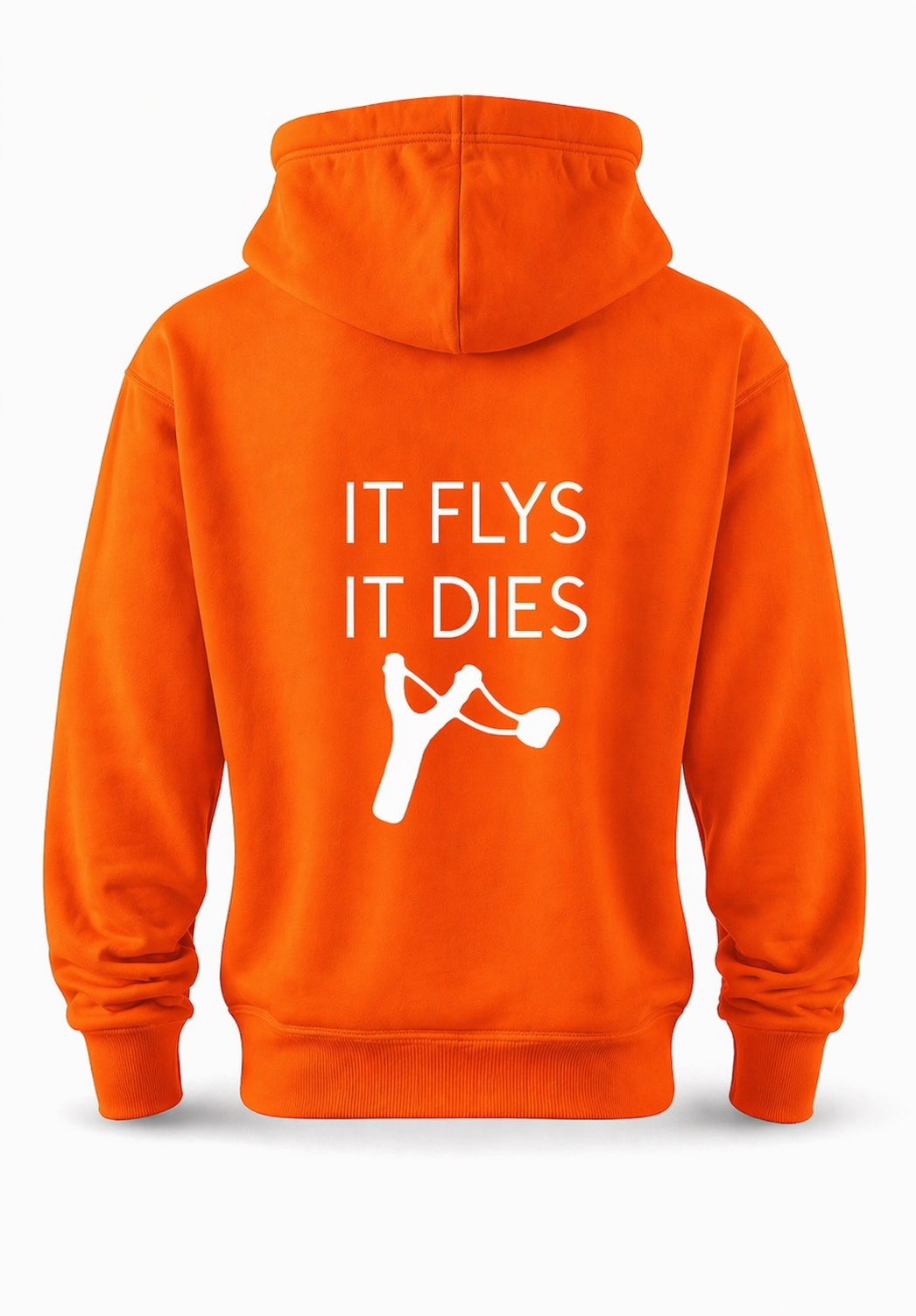 IT FLYS IT DIES Hooded Sweatshirt