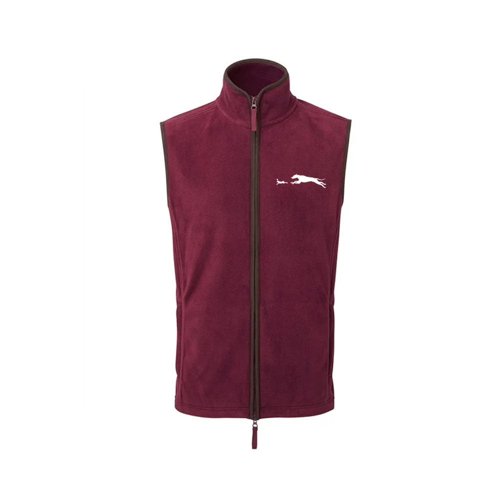 Lurcher - Embroidered fleece gilet - PRE-ORDER