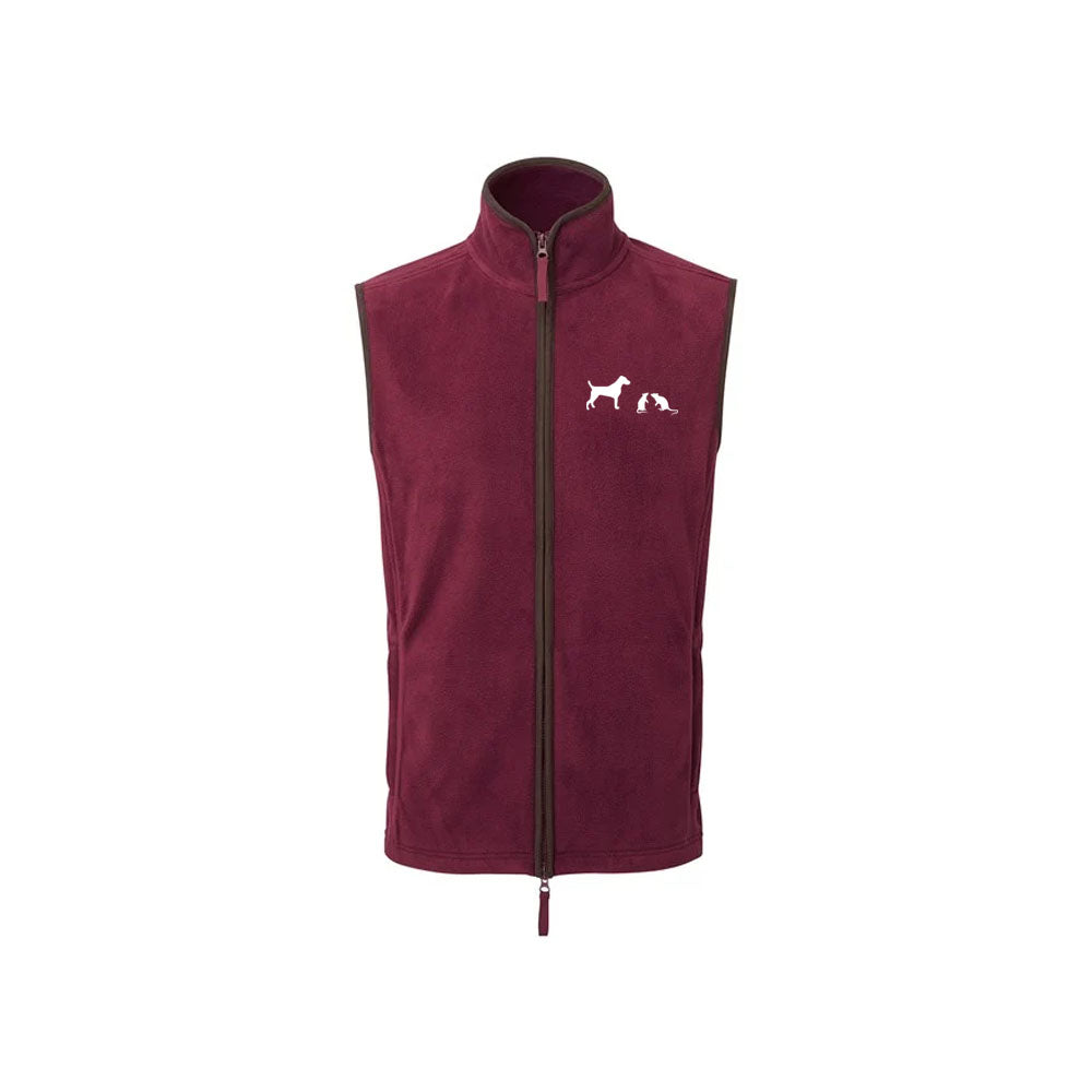 Terrier - Embroidered fleece gilet - PRE-ORDER