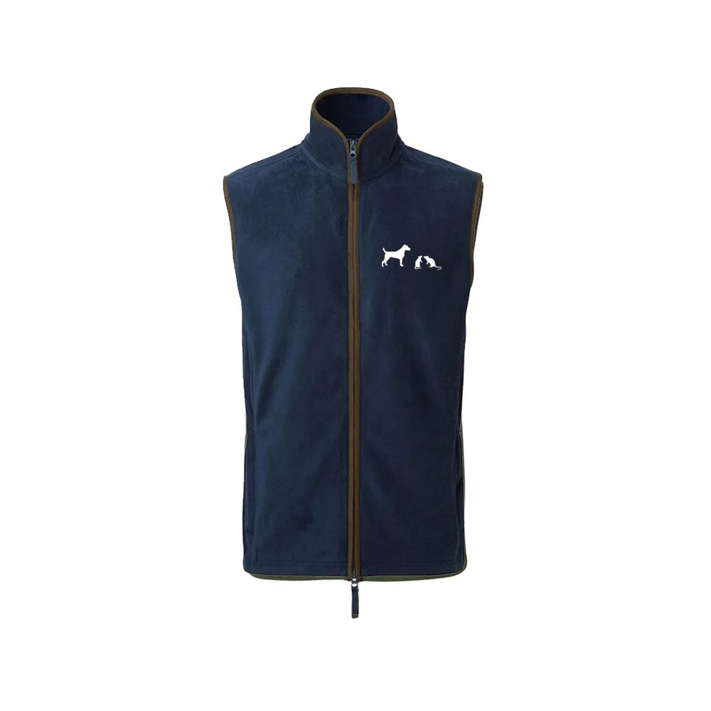 Terrier - Embroidered fleece gilet - PRE-ORDER