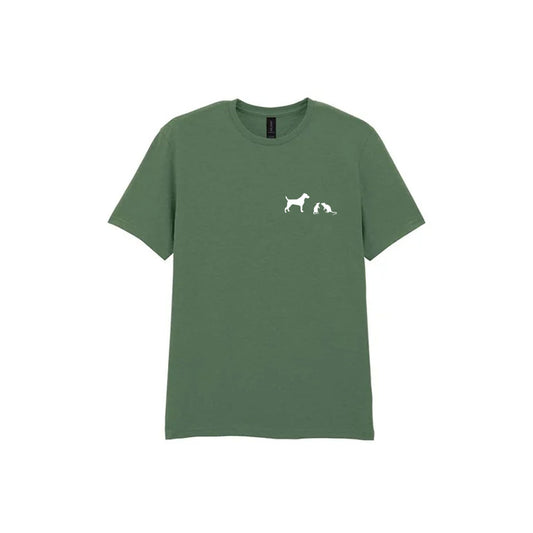 Kids Patterdale Tshirt - Olive Green
